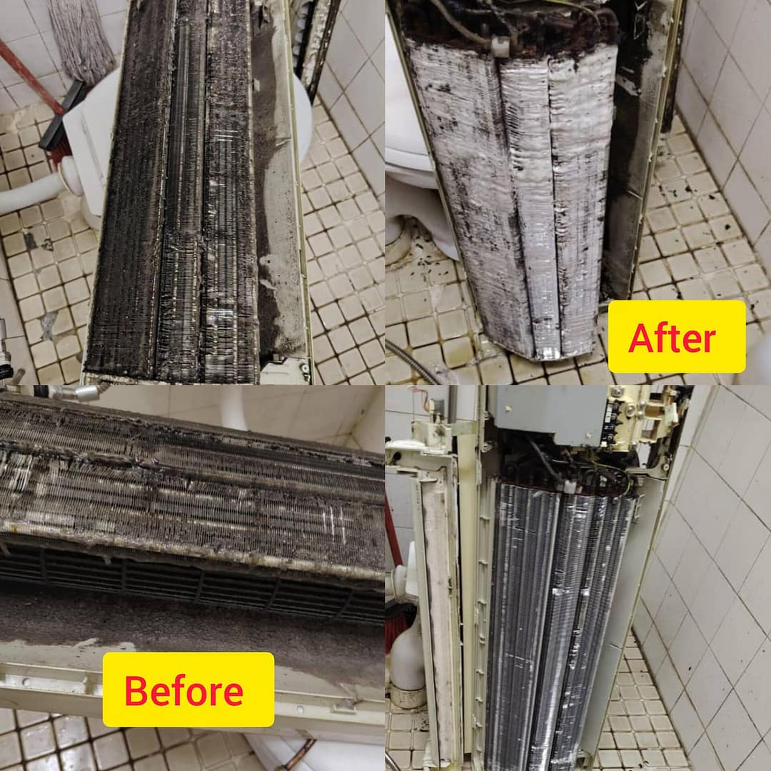 chemical aircond service in klcc professional aircond chemical wash service